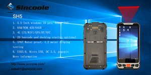 Escáner de código de barras PDA 2d de bolsillo con sistema Win Dows 10 Terminal de colector de datos Win10 PDA Terminal de almacén win10 Win PDA - Product Image 6