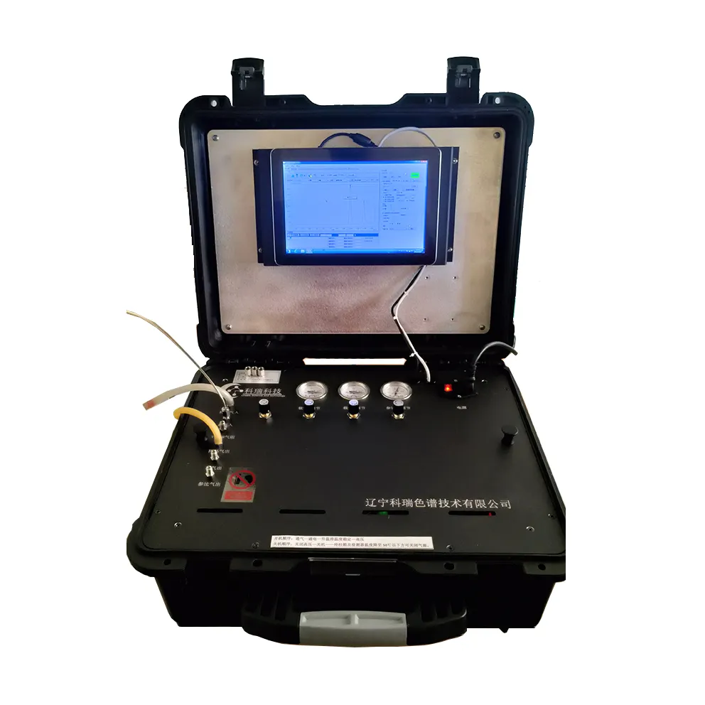 Cromatógrafo DE GASES portátil para análisis de gases GC