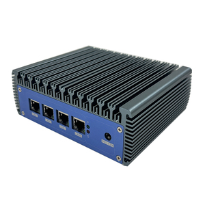 Fanless Mini PC Celeron J6412/N100 4xintel 2.5G Ethernet pfsense Router Linux/Win10 4 * lan mini Computer