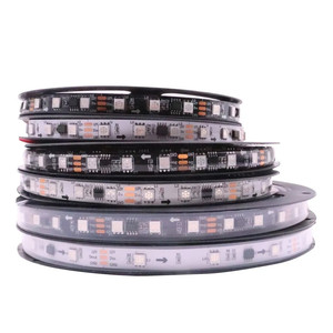 5050 SMD WS2811 RGB LED striscia luminosa 30 60 LED Controller esterno 1 IC Design luminoso normale DC12V - Product Image 1