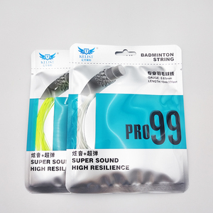 <strong>Factory</strong> <strong>Directly</strong> Supply Super Sound Nylon Badminton <strong>Strings</strong> 0.61mm Can Be OEM LOGO Thin Better Control - Product Image 6