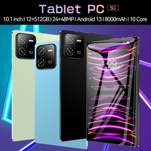 Pantalla grande de alta calidad resistente 16G + 512G Estudio de memoria uso para adultos tableta de 10,1 pulgadas con teclado - Product Image 2