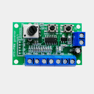 PWM1bldcモーター制御5V-28V最大2A調整可能なモーター速度レギュレーターフォワードおよびリバースACモーターコントローラー - Product Image 1