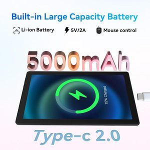 Tableta de 10,1 pulgadas Android 14 Widevine L1 HD Octa-Core 2,0 GHz 8GB RAM 64GB ROM (1TB TF) 4G WiFi 6 para Bluetooth 5,0 PC - Product Image 5