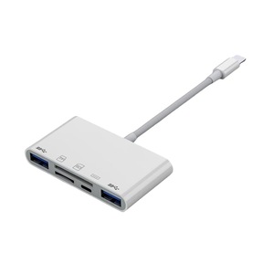 <strong>5</strong> in 1 Type-c to OTG <strong>SD</strong> TF Card Reader <strong>Adapter</strong> Phone Camera Charging Transmission USB Hubs for <strong>iPhone</strong> iPad Macbook Laptop Tablet - Product Image 2