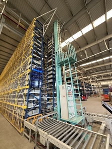 Sistema de estantería de almacenamiento automático Asrs transportador de rodillos por gravedad para descarga con almacenamiento en almacén - Product Image 3