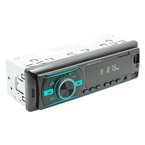 BQCC 1din12VカーラジオオートラジオFM/USB/SD/AUX-inステレオAI音声カラフルライトインダッシュカーMP3プレーヤーD3106 - Product Image 2