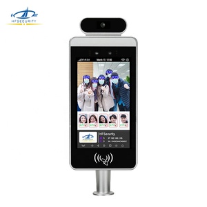 IP65 Metal SDK Libre Android <span class=keywords><strong>Face</strong></span> Tablet con la función de la temperatura NFC RFID Lector de tarjetas de código de barras 1D QR