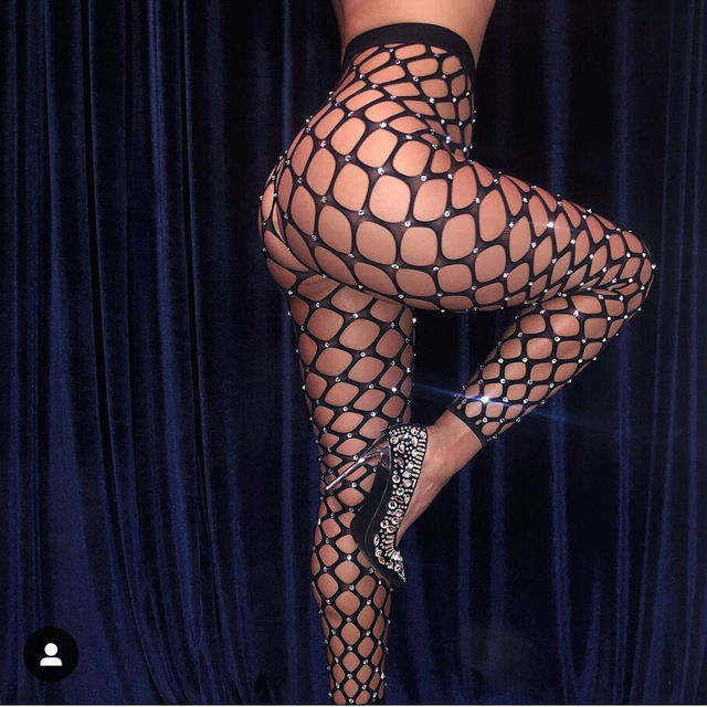 black fishnet