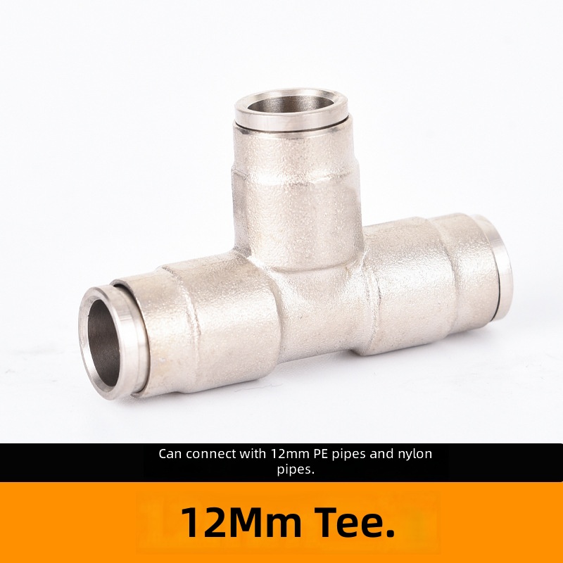 Té 12 mm, blanc