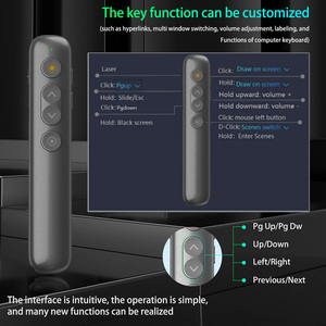 Penna Spotlight/lente d'ingrandimento/puntatore di presentazione digitale, PPT PowerPoint Wireless presentatore Clicker a distanza penna per insegnante - Product Image 5