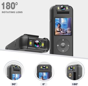 กล้อง P2P ระบบ WiFi 4K เครื่องบันทึกวิดีโอดิจิตอลสำหรับรถจักรยานยนต์พร้อมเลนส์ที่หมุนได้ถ่ายเป็นเวลา30FPS - Product Image 2