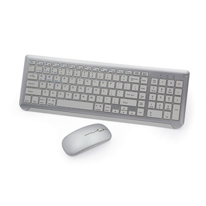 Teclado inalámbrico BT 2,4G de alta calidad y teclado de ratón con combinaciones de ratón para PC Tablet Phone - Product Image 3