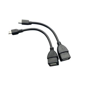 Micro USB OTG Mini USB-C OTG cavo adattatore treccia per telefoni Android/tablet/pc collegare tastiera del Computer Flashdrive - Product Image 6