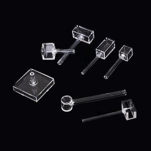 Cuvette dòng chảy hoàn toàn hợp nhất thủ công mỹ nghệ tùy chỉnh khác nhau thạch anh hơi tế bào - Product Image 3