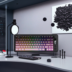 High-End Ergonomic Gaming <strong>Keyboard</strong> 81keys DKL <strong>Size</strong> Dual Color Injection Low High <strong>Keys</strong> Membrane for Comfortable <strong>Computer</strong> PC Gamer - Product Image 6