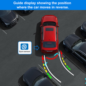 PJAUTO HD <strong>Dynamic</strong> Track <strong>Backup</strong> <strong>Camera</strong> Rear View Car <strong>Camera</strong> Reversing Aid - Product Image 4