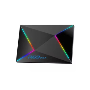 <strong>STB</strong> R69 Plus Android TV Box Allwinner H728 Chipset Android14 TV Smart Super Box 1000M Dual Band Wifi Set Top Box