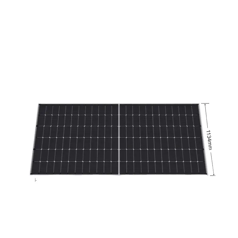 N 형 태양 전지 패널 580W 태양 전지 패널 선택 HJT 대상 태양 전지 패널 주거 및 상업용