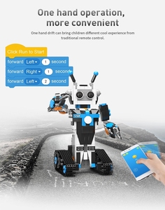 Neues fern gesteuertes intelligentes Roboter-Lernspiel zeug für Kinder Intelligentes Programm Block roboter Modellbau steine Kinderspiel zeug