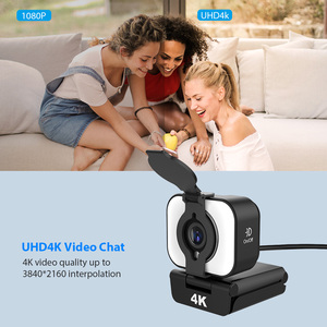 1080P 2K 4k全高清网络摄像头内置麦克风USB兼容PC Mac笔记本电脑台式机YouTube Skype Win10 CMOS图像传感器 - Product Image 3
