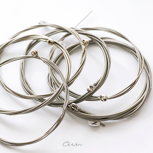 Civin Oem Bulk String Hexangular Steel Core Aleación de níquel Cuerdas enrolladas Bajo eléctrico 6 cuerdas con bolsa de plástico - Product Image 1