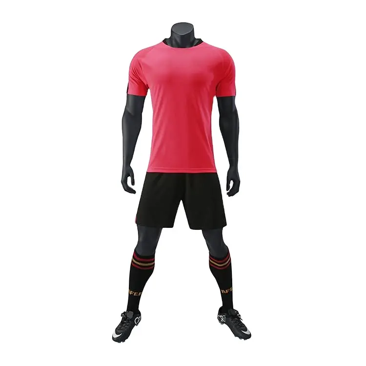Yeni stil formalar futbol toptan futbol tişörtü takım futbol spor üniforma
