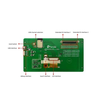 800x480 ad alta risoluzione 7 pollici Display LCD interfaccia RGB schermo Esp32 scheda Lcd con Esp32s3 modulo Display