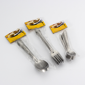 厂家直销18/0便宜银器不同设计机器抛光餐具不锈钢餐具 - Product Image 4