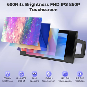 ポータブルタッチスクリーンモニター12.3 "IPS 10ポイントタッチUsb cラップトップ電話用コンピュータスイッチPS5 - Product Image 2