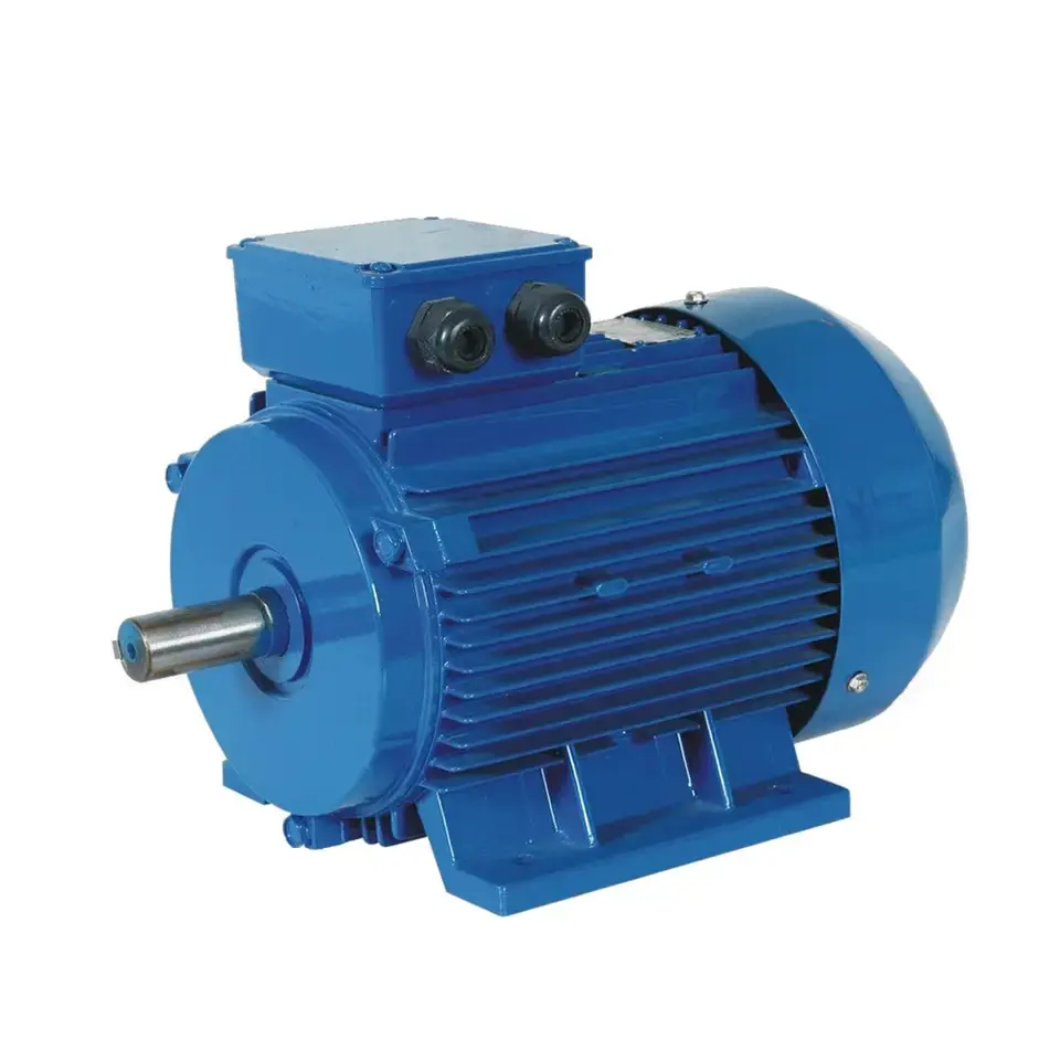 Wholesale YE3-160L-4 15KW 20HP 380V 400V 1470RPM three-phase asynchronous motor Energy-efficient motor Energy-saving motor