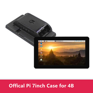 Offizieller Raspberry Pi 7 Zoll kapazitiver Touchscreen 10 Punkt 7 "LCD-Display X480 DSI für Pi 5 4B 3B 3A Zero