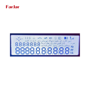 Lcd Zahnrad hersteller benutzer definierte 7 Segment transparente Energie zähler Temperatur medizinischen Monitor LCD-Anzeige modul mit Hintergrund beleuchtung - Product Image 5