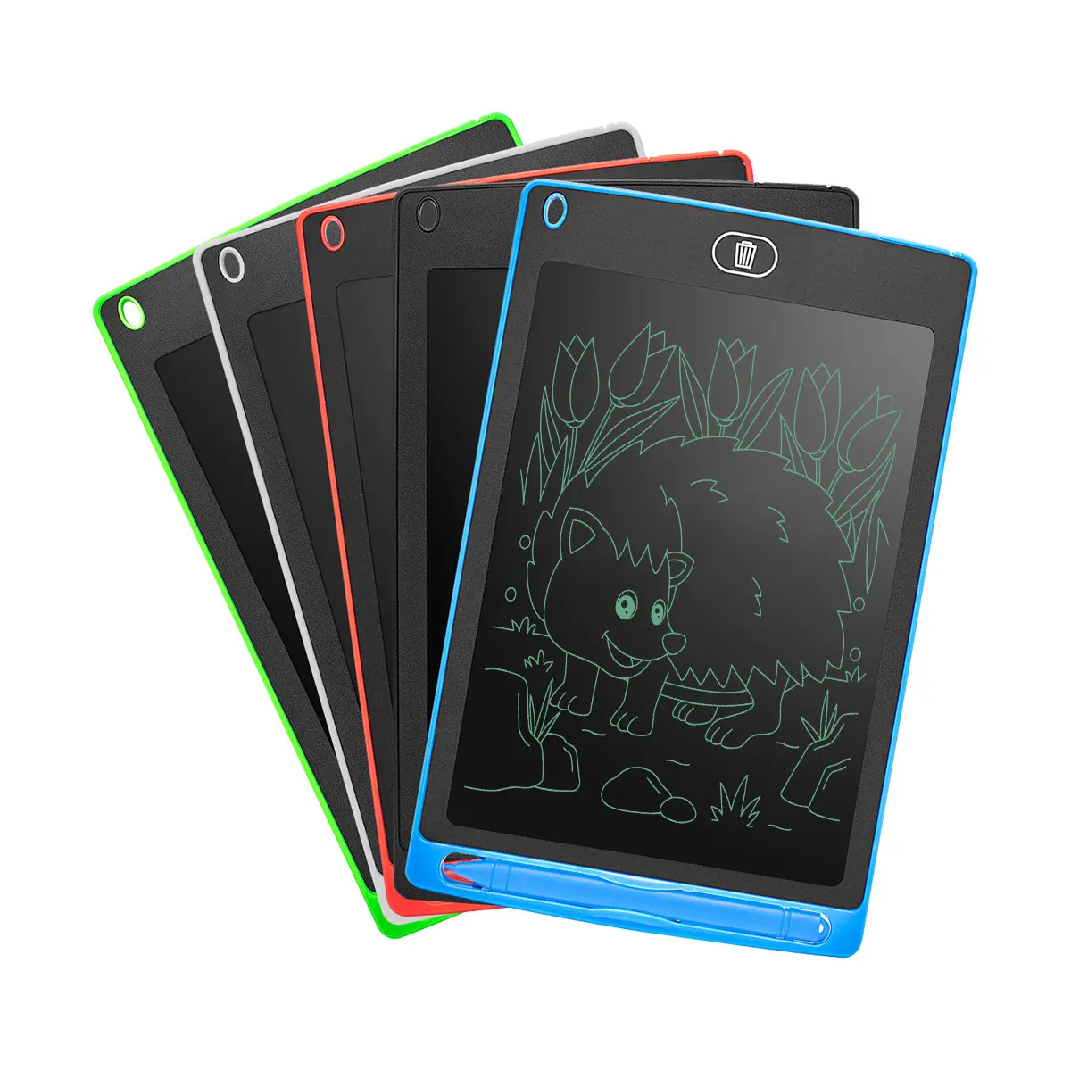 Tablette d'écriture Lcd 8.5 pouces personnalisée 16 pouces bloc-notes numériques bloc-notes électronique planche à dessin pour enfants