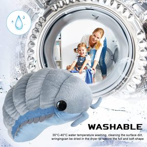 Isopod Plush น่ารักเหมือนจริง pill Bug ยัดไส้สัตว์ผ้ากำมะหยี่สำหรับเด็กที่จะกอดเล่นและคู่หู - Product Image 5