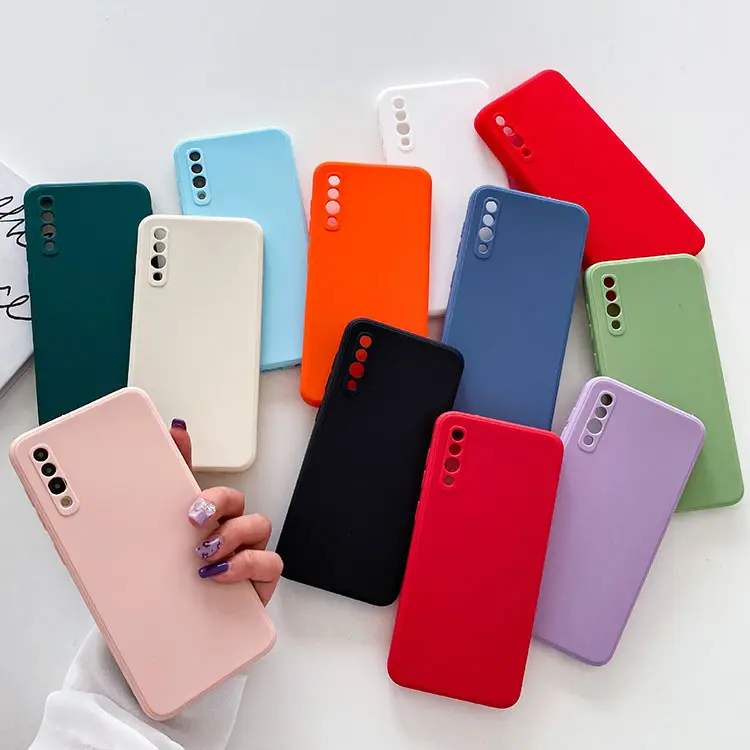 Neue Luxus Matte Soft TPU Handy hülle Stoß feste Handy hülle Anti Scratch Handy hülle für Samsung Redmi Infinix iPhone 15