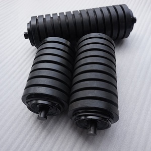 散装物料处理系统用橡胶覆盖冲击惰轮 - Product Image 2