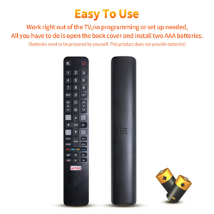 Factory Wholesale Smart Universal TV <strong>Remote</strong> Control RC802N Compatible for TCL Smart TV