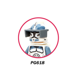 PG8002 Space Wars Clone Storm Trooper Warrior <strong>Commander</strong> Kids Educational Figure Assembly Mini Action Building <strong>Block</strong> Toy Bricks - Product Image 5