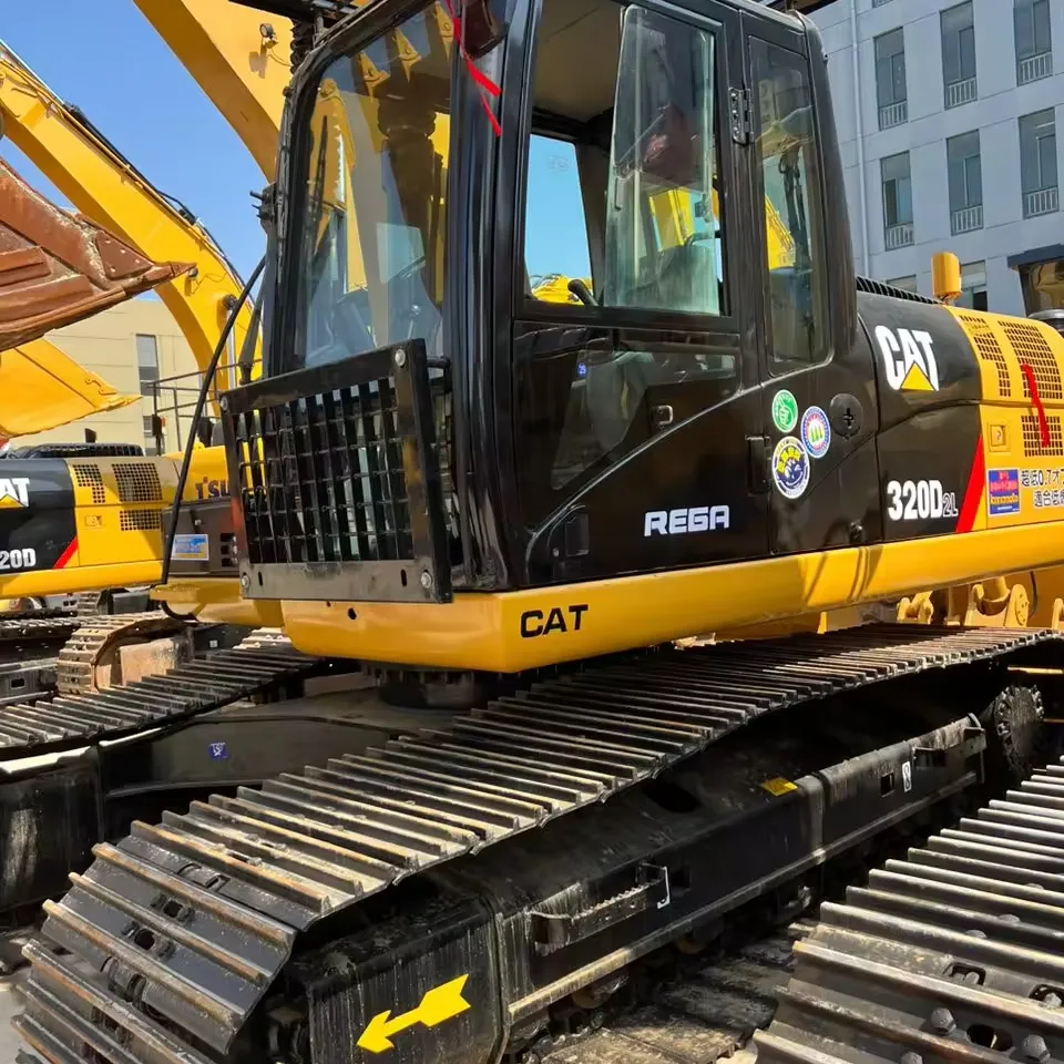 משומשים Cat 320d2L מחפר זחל 320 d2l מחפרים זמינים למכירה 320d מחפר מכונות בנייה 20 טון פופולרי