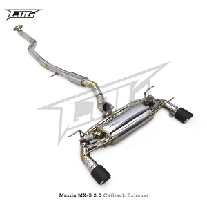 Factory Titanium Catback Exhaust Pipes for Mazda <strong>Mx5</strong> MX-5 NC 2.0 2009-2014 Escape With Valve Exhaust Systems