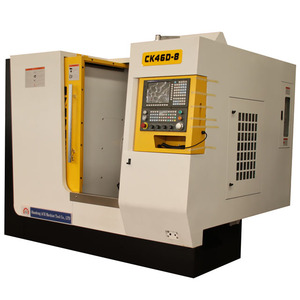 Factory Price TCK46D-8 Turning and Milling Machine Machining Diameter 450mm A2-5 Spindle 8 Station <strong>Cutter</strong> Tower 4+4 Power Tools