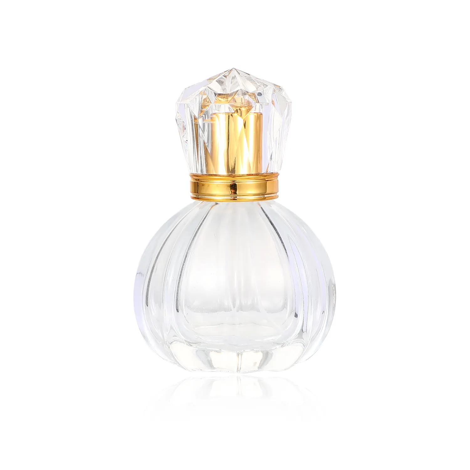 50ML kalp şeklinde içi boş kare cam vintage parfüm şişesi UV plastik kapaklı