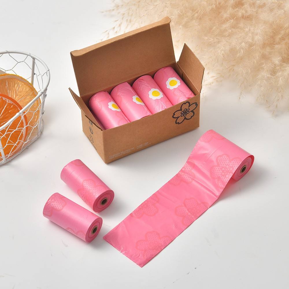 8-Pack Sakura Pet Waste Bags