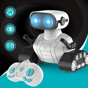 Игрушечный радиоуправляемый робот KFPLAN 2,4 ГГц умный говорящий и походка и танец Интерактивная программа для домашних животных Робот собака интеллектуальная игрушка для детей - Product Image 2