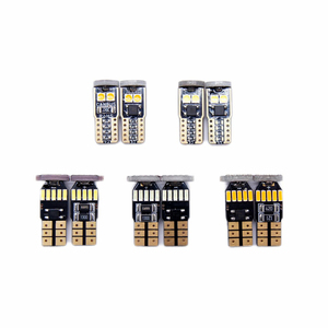 โคมไฟ LED อัตโนมัติสีเหลืองสีเขียว T10ไฟเลี้ยว LED W5W - Product Image 2