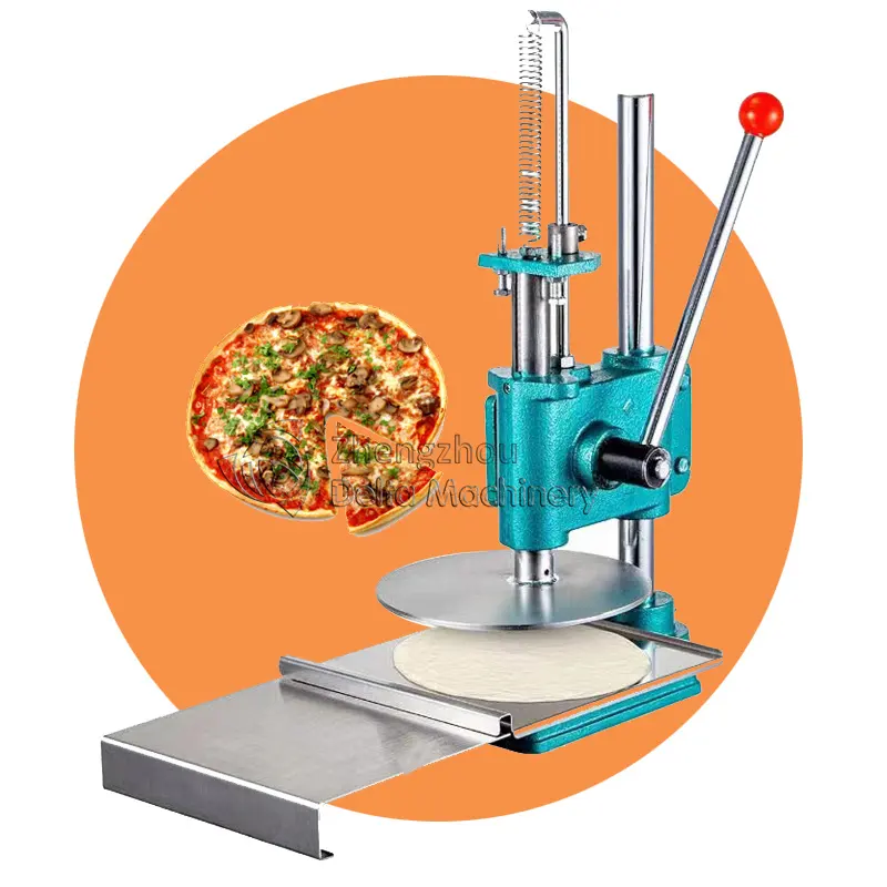 Manuel kontrol hamur presleme makinesi/Pizza hamur basın