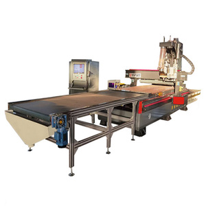 Auto loading unloading table <strong>ATC</strong> <strong>cnc</strong> <strong>nesting</strong> <strong>router</strong> for kitchen cabinets industry - Product Image 2