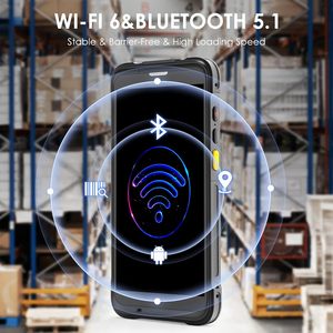 Escáner de código de barras Android 13 Computadora móvil de mano Escáner PDA con pantalla táctil de 5,5 pulgadas WiFi 4G LTE para almacén - Product Image 5