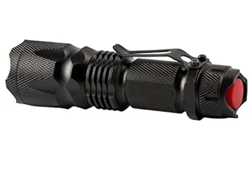 LED lumière forte rechargeable xml-q5 rechargeable mini stylo boucle extérieure cyclisme camping lampe de poche portable